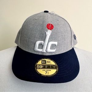 New Era Washington Wizards DC Hat Mens Size 7 1/4 59FIFTY NBA Fan Gear Gift